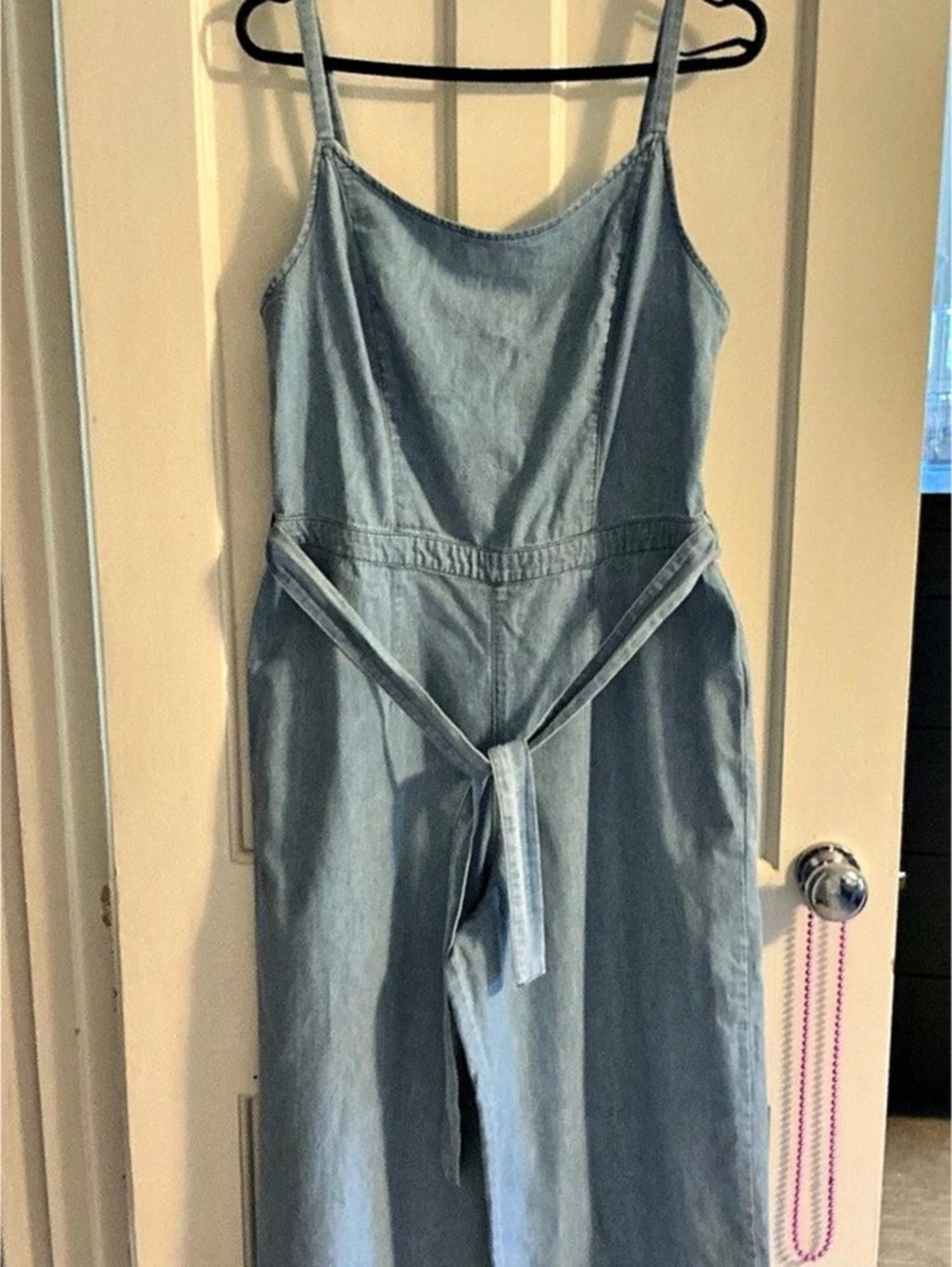 Wide Leg Jumpsuit in Blue Like New